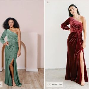 Aurora Velvet Dress